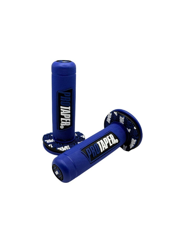 برو تابس مقابض مقود بروتابر سينيرجي مزدوجة الكثافة 7/8 بوصة – لون أزرق للدراجات النارية والموتوكروس - Image 1